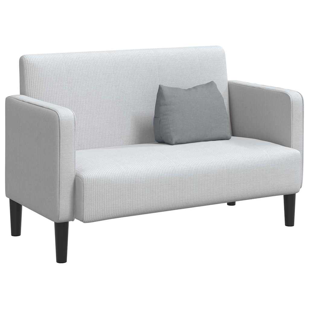vidaXL Poduszka na plecy Jasnoszary 45 x 20 x 35 cm tkanina