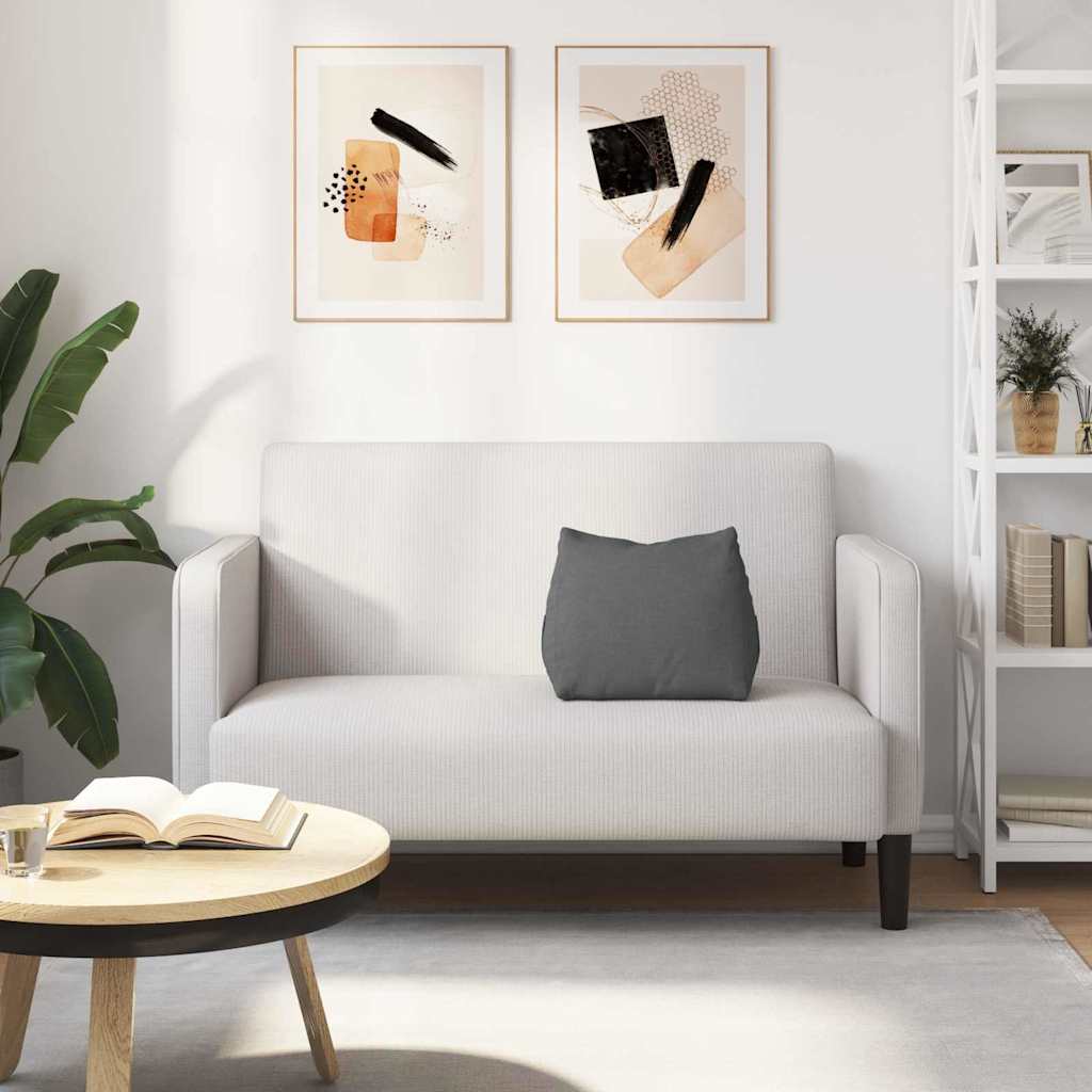 vidaXL Poduszka na plecy Ciemnoszary 45 x 20 x 35 cm tkanina