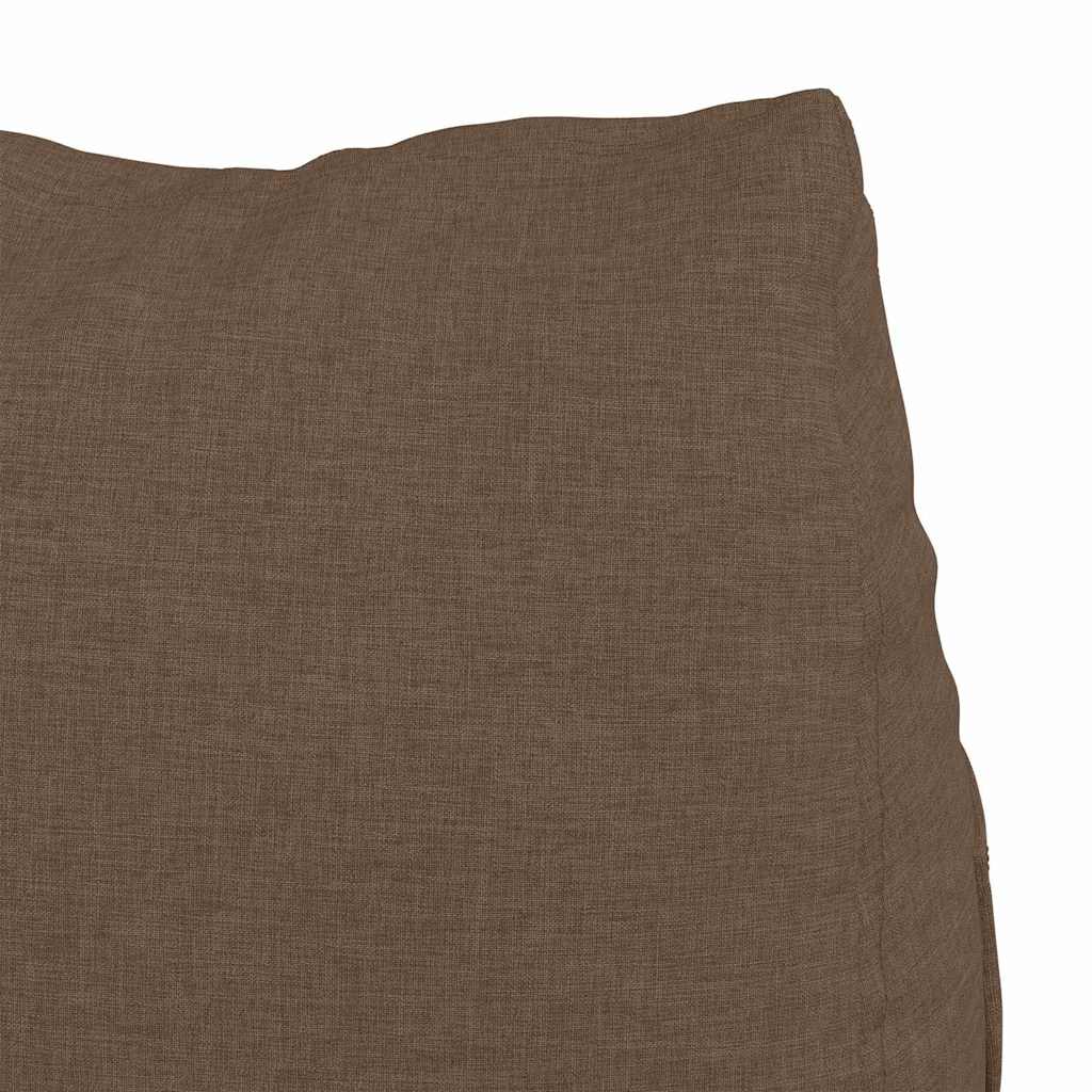 vidaXL Poduszka na plecy Brązowy 45 x 20 x 35 cm tkanina
