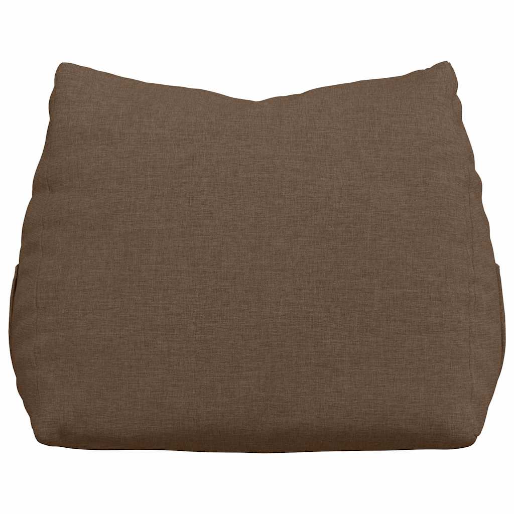 vidaXL Poduszka na plecy Brązowy 45 x 20 x 35 cm tkanina