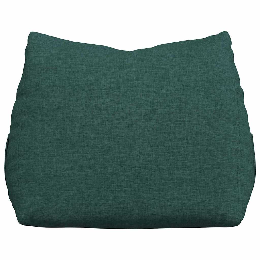 vidaXL Poduszka na plecy Ciemna zieleń 45 x 20 x 35 cm tkanina