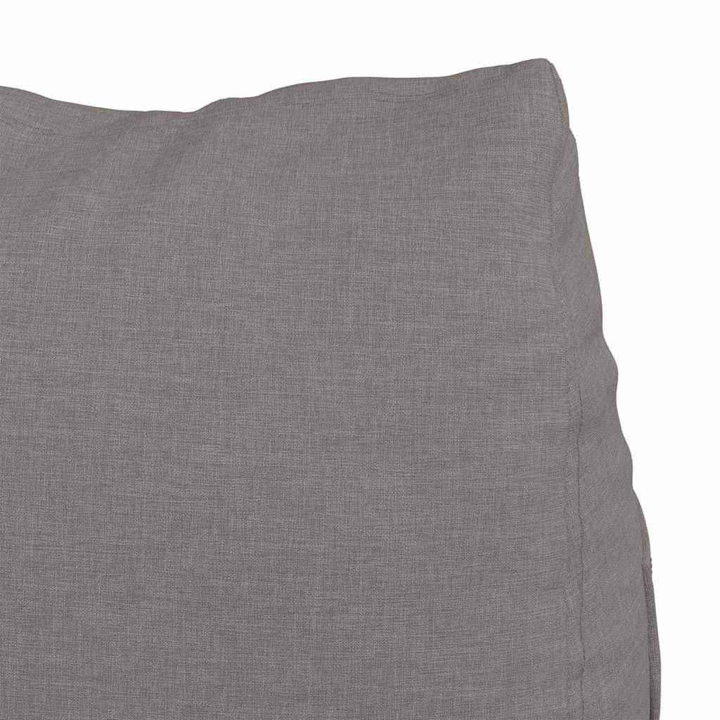 vidaXL Poduszka na plecy Ciemnoszary 45 x 20 x 35 cm tkanina
