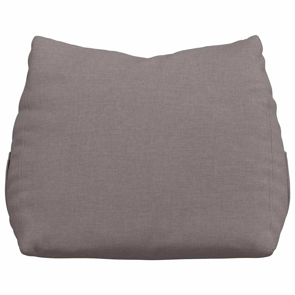 vidaXL Poduszka na plecy Ciemnoszary 45 x 20 x 35 cm tkanina