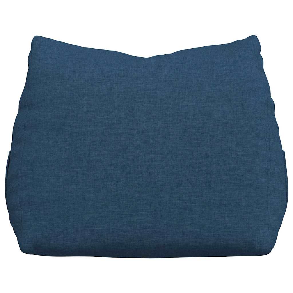 vidaXL Poduszka na plecy Niebieski 45 x 20 x 35 cm tkanina