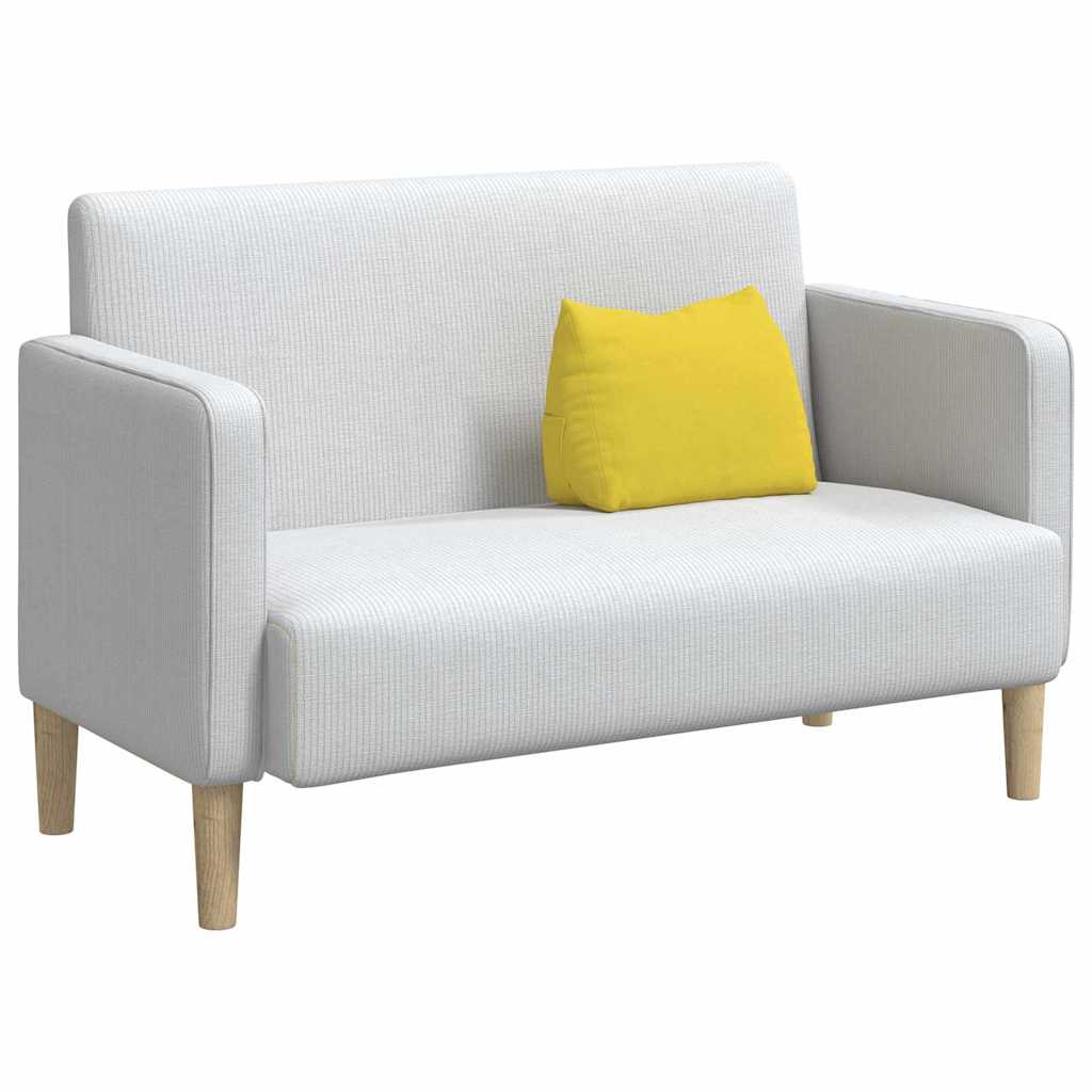 vidaXL Poduszka na plecy Jasnożółty 45 x 20 x 35 cm tkanina