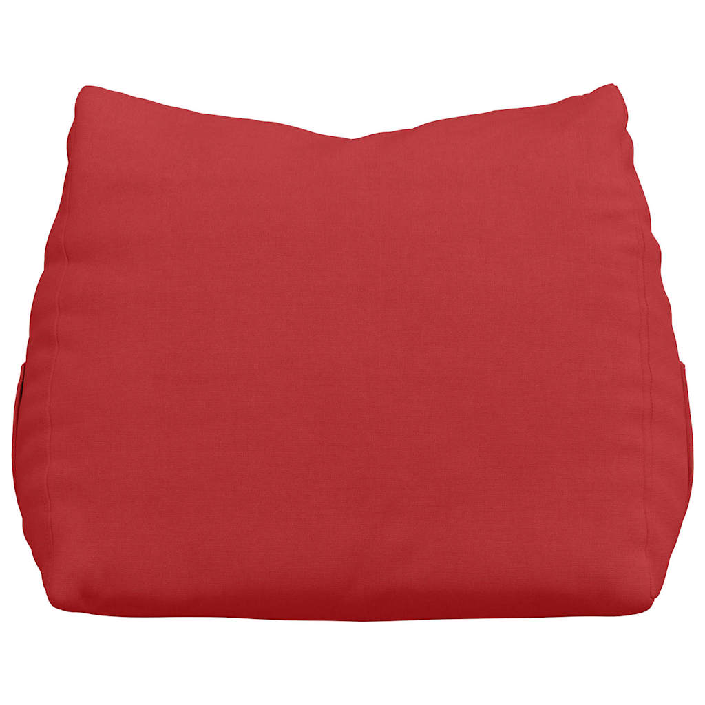 vidaXL Poduszka na plecy Czerwony 45 x 20 x 35 cm tkanina