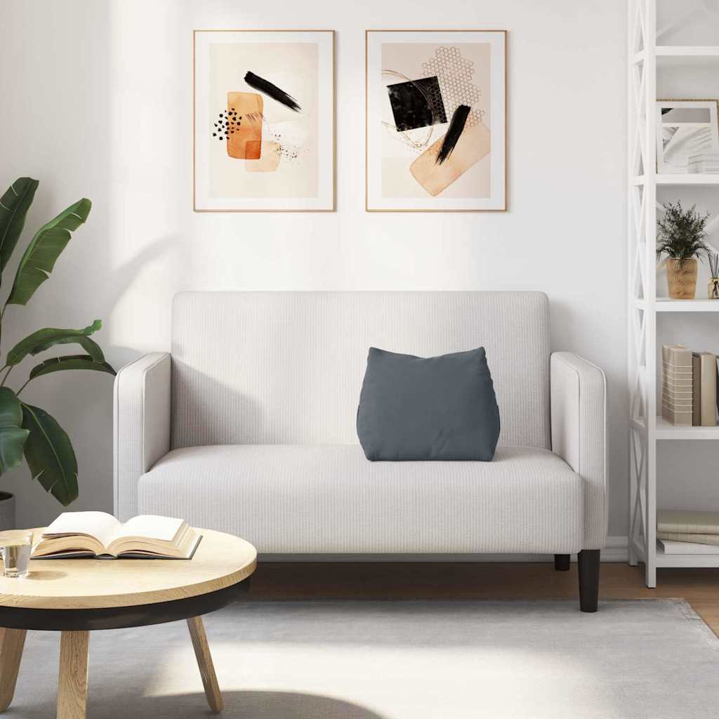 vidaXL Poduszka na plecy Ciemnoszary 45 x 20 x 35 cm
