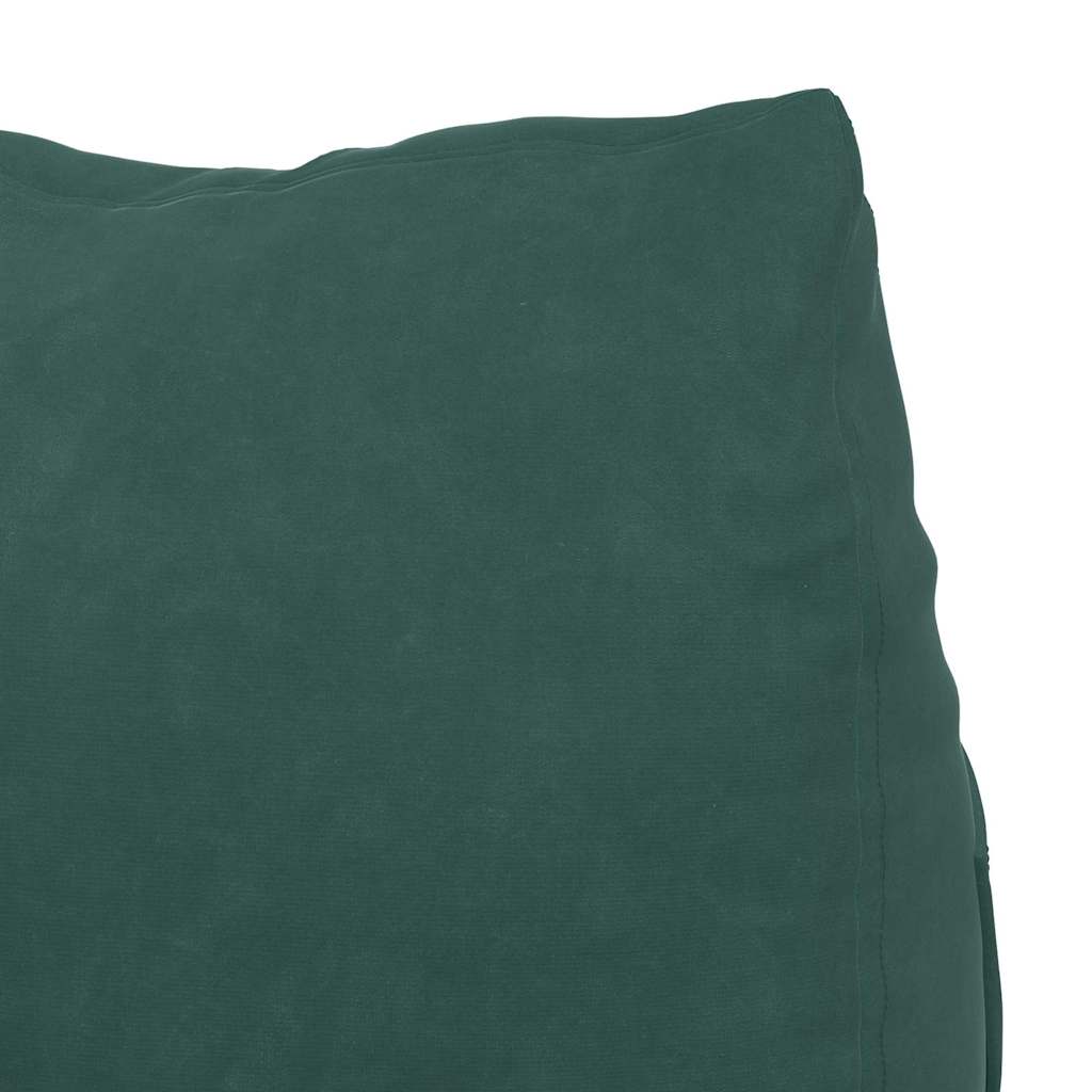 vidaXL Poduszka na plecy Ciemna zieleń 45 x 20 x 35 cm