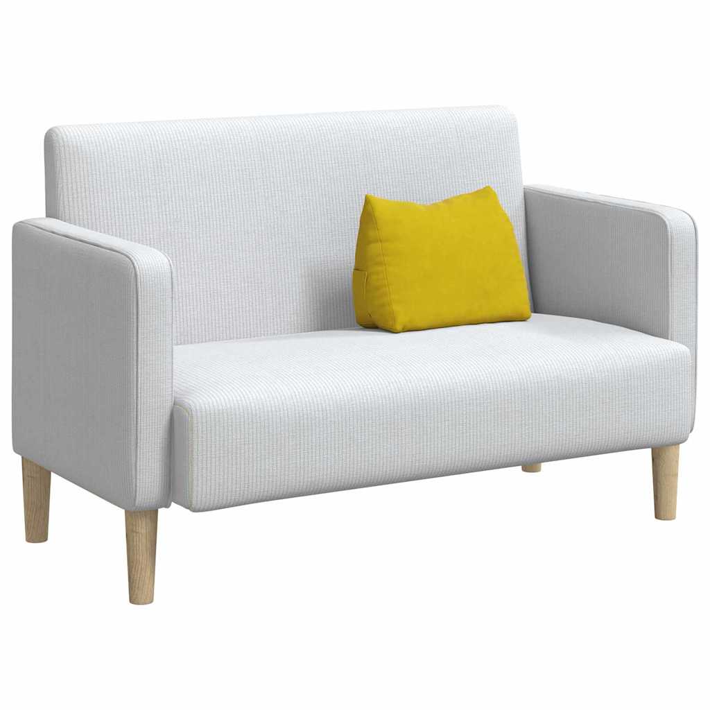 vidaXL Poduszka na plecy Żółty 45 x 20 x 35 cm Tkanina sztruksowa