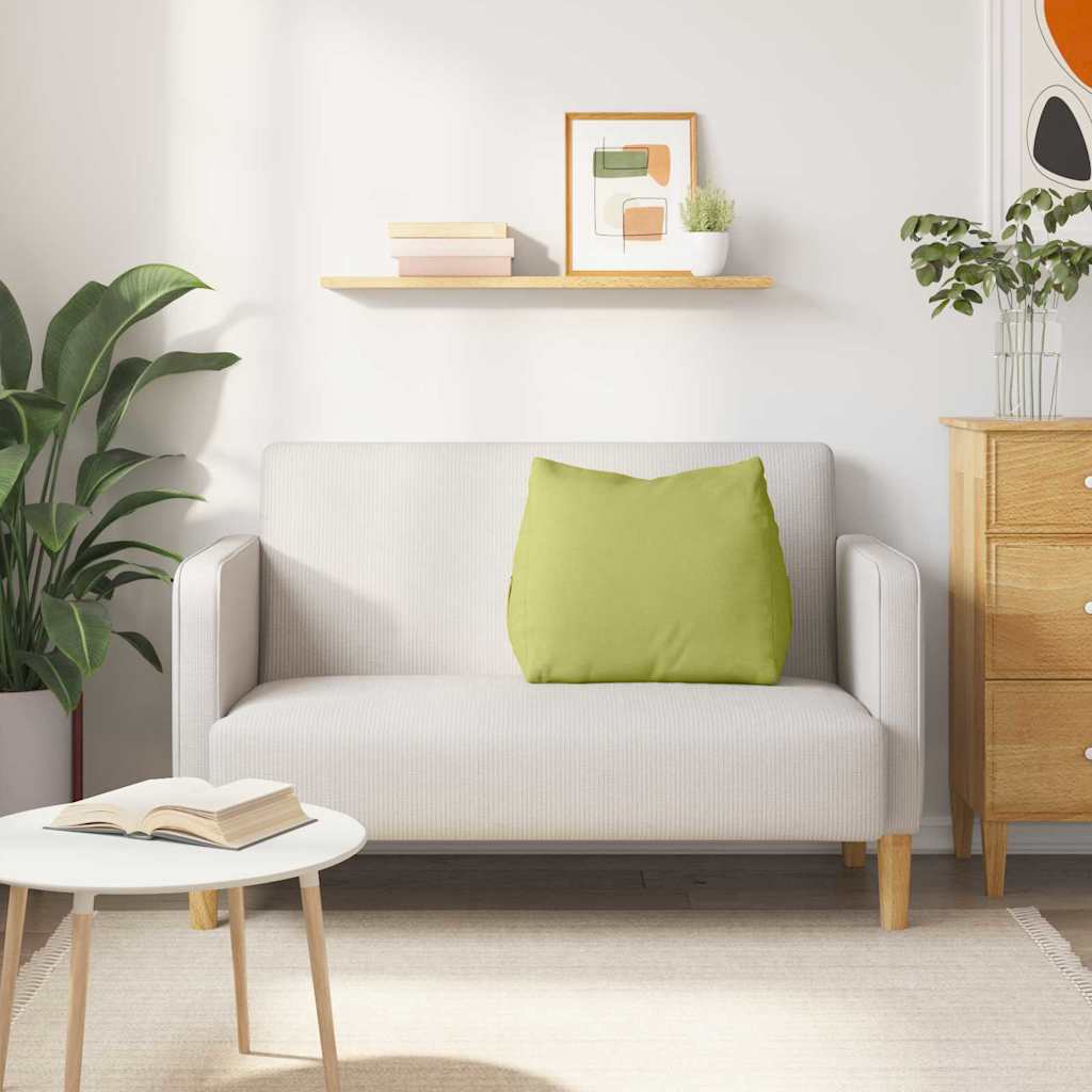 vidaXL Poduszka na plecy Jasnozielony 60 x 20 x 50 cm tkanina