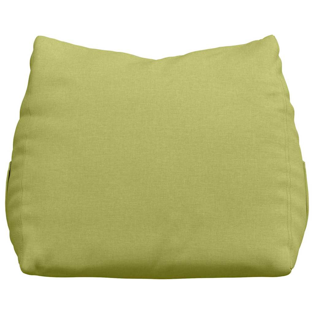 vidaXL Poduszka na plecy Jasnozielony 60 x 20 x 50 cm tkanina