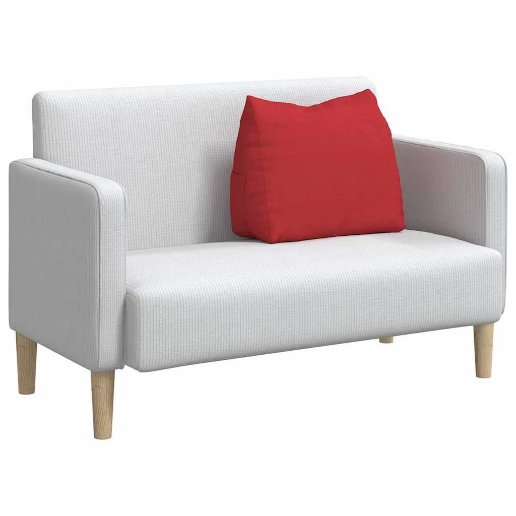 vidaXL Poduszka na plecy Czerwony 60 x 20 x 50 cm tkanina