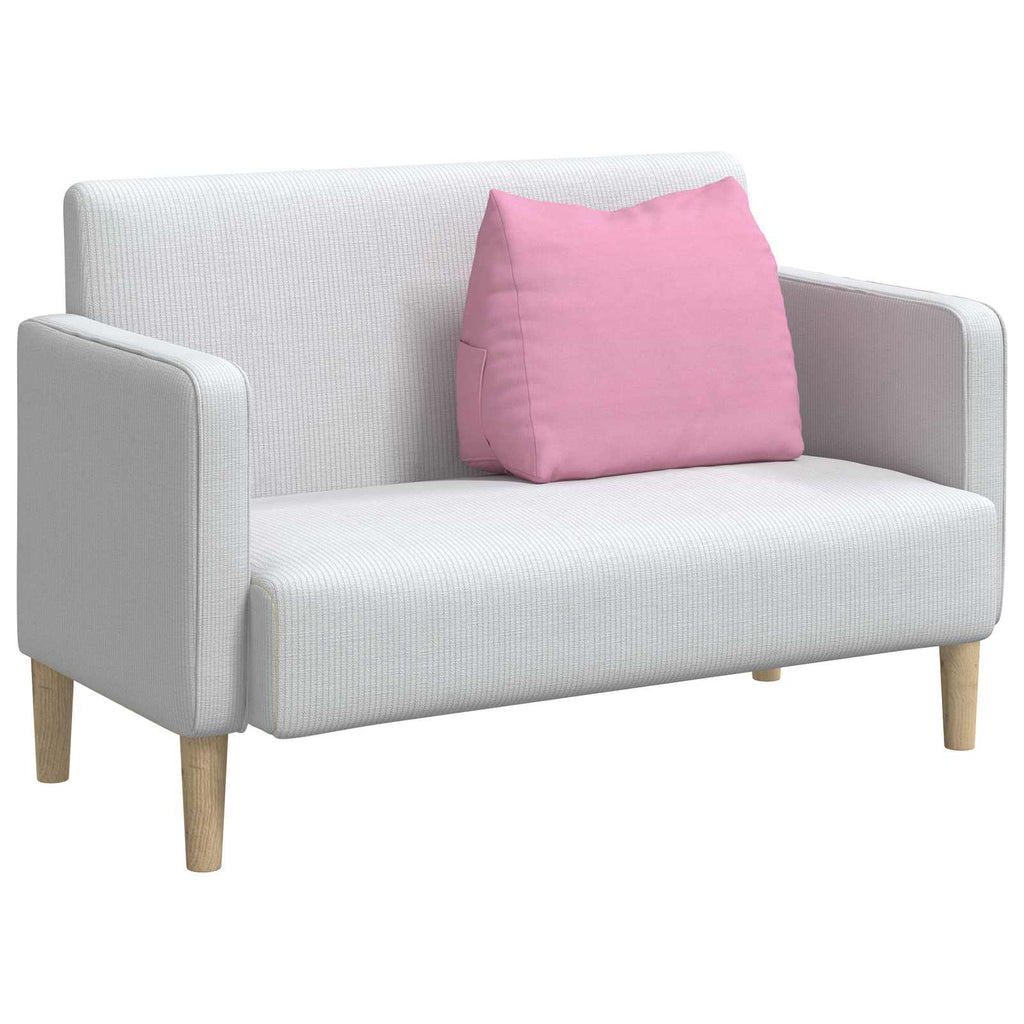 vidaXL Poduszka na plecy Różowy 60 x 20 x 50 cm tkanina