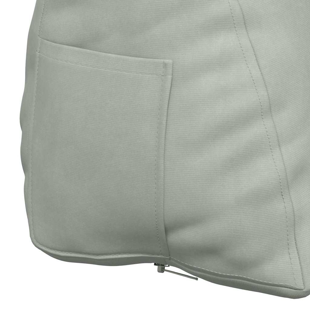 vidaXL Poduszka na plecy Jasnoszary 60 x 20 x 50 cm Tkanina sztruksowa