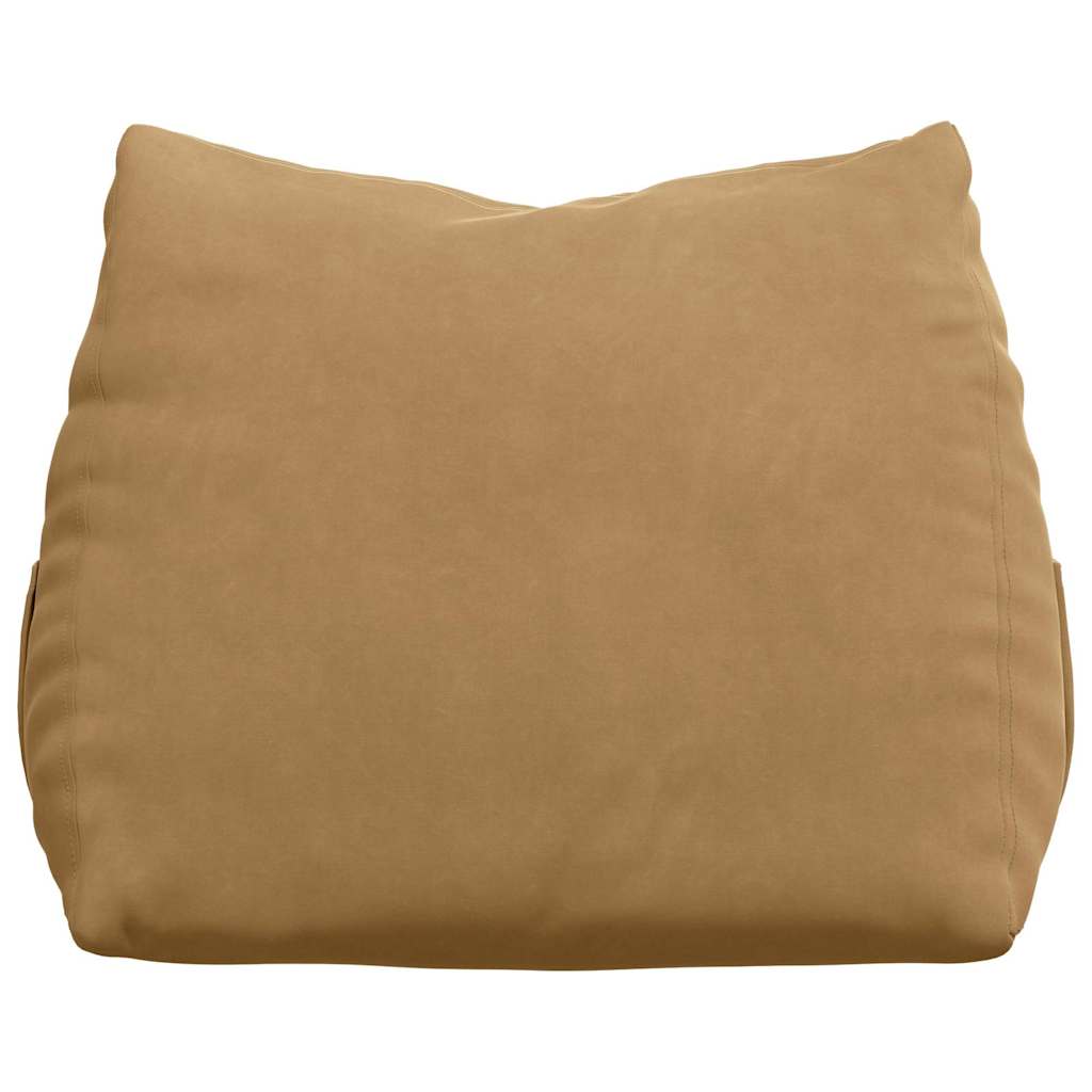 vidaXL Poduszka na plecy Brązowy 60 x 20 x 50 cm Tkanina sztruksowa