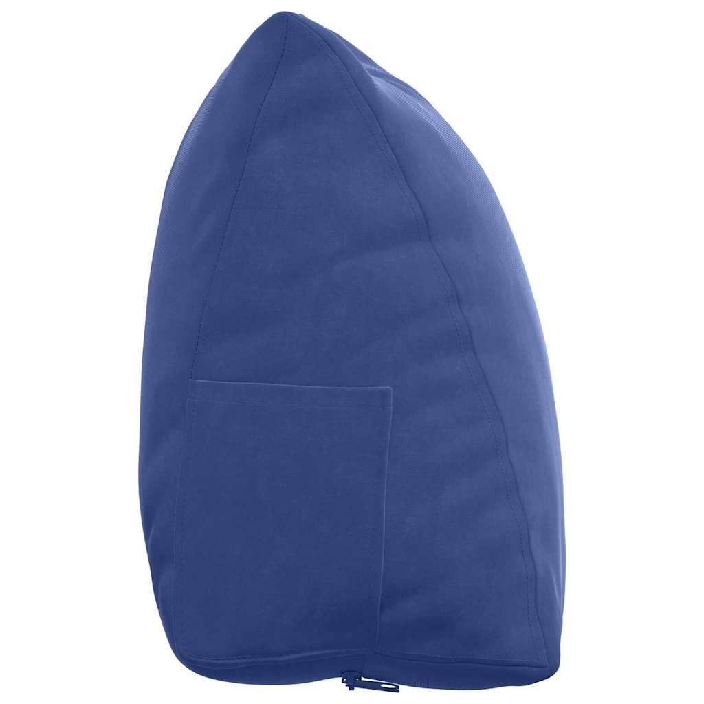 vidaXL Poduszka na plecy Niebieski policyjny 60 x 20 x 50 cm