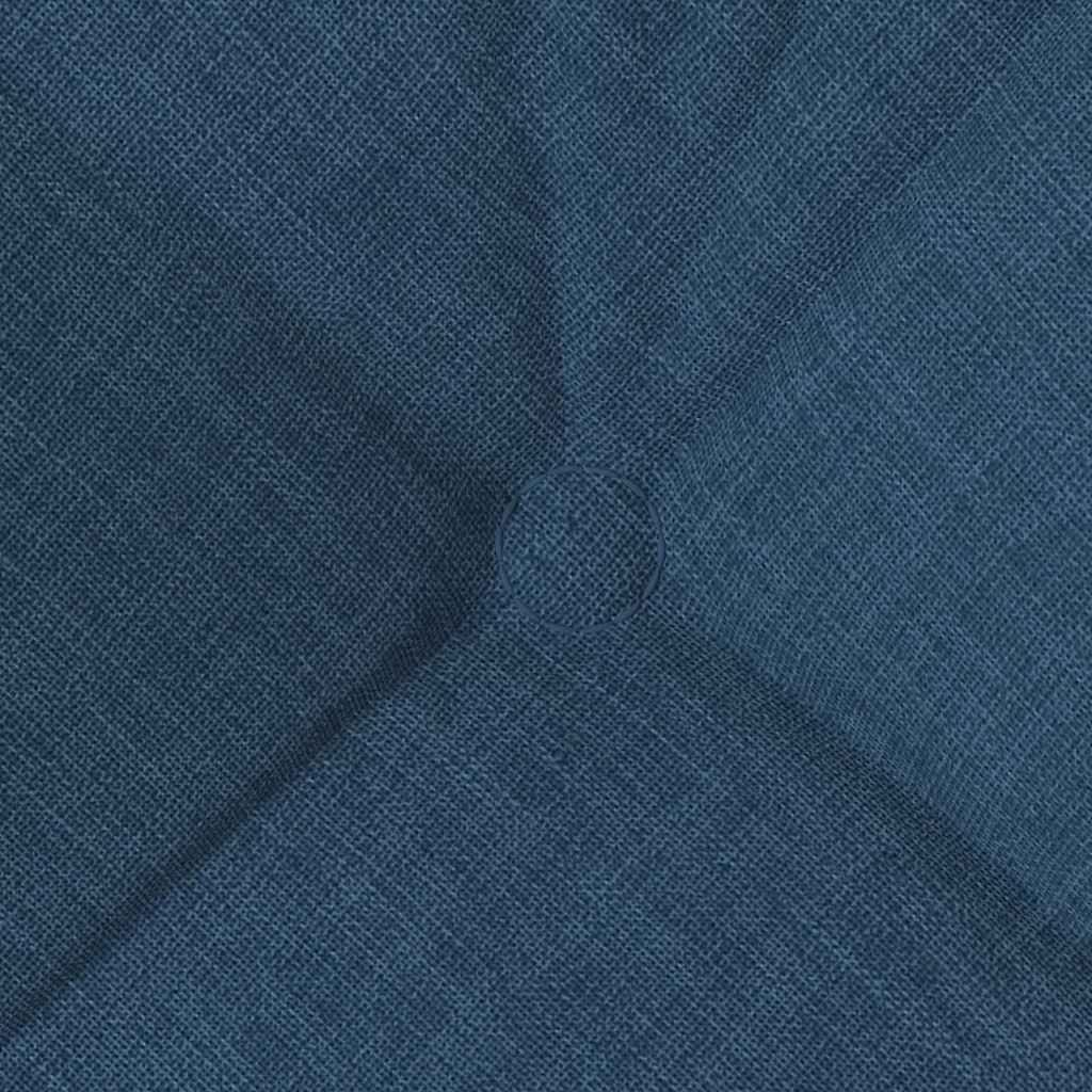 vidaXL Poduszki na siedziska 4 pcs Niebieski 40 x 40 x 12 cm tkanina