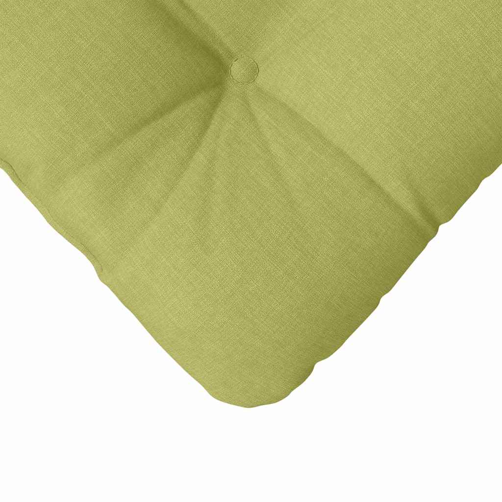 vidaXL Poduszki na siedziska 4 pcs Jasnozielony 40 x 40 x 12 cm