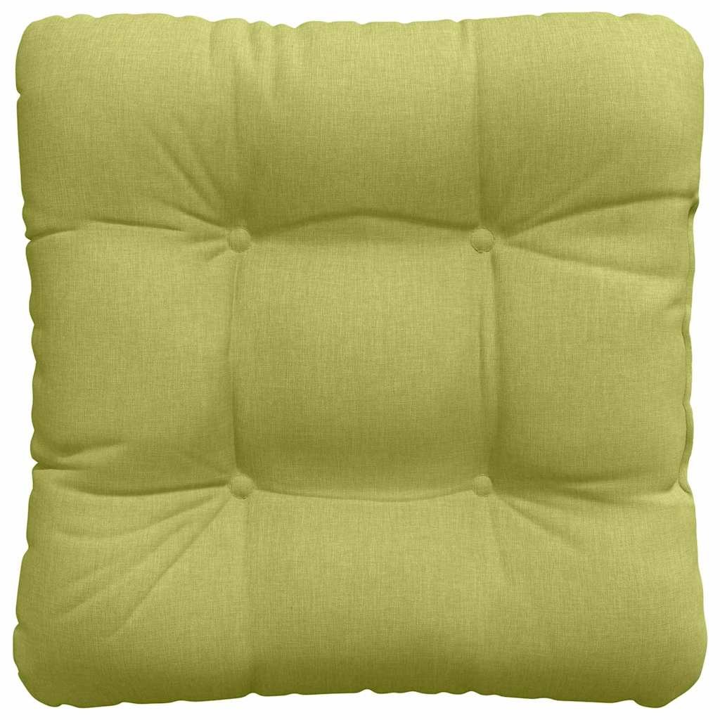 vidaXL Poduszki na siedziska 4 pcs Jasnozielony 40 x 40 x 12 cm