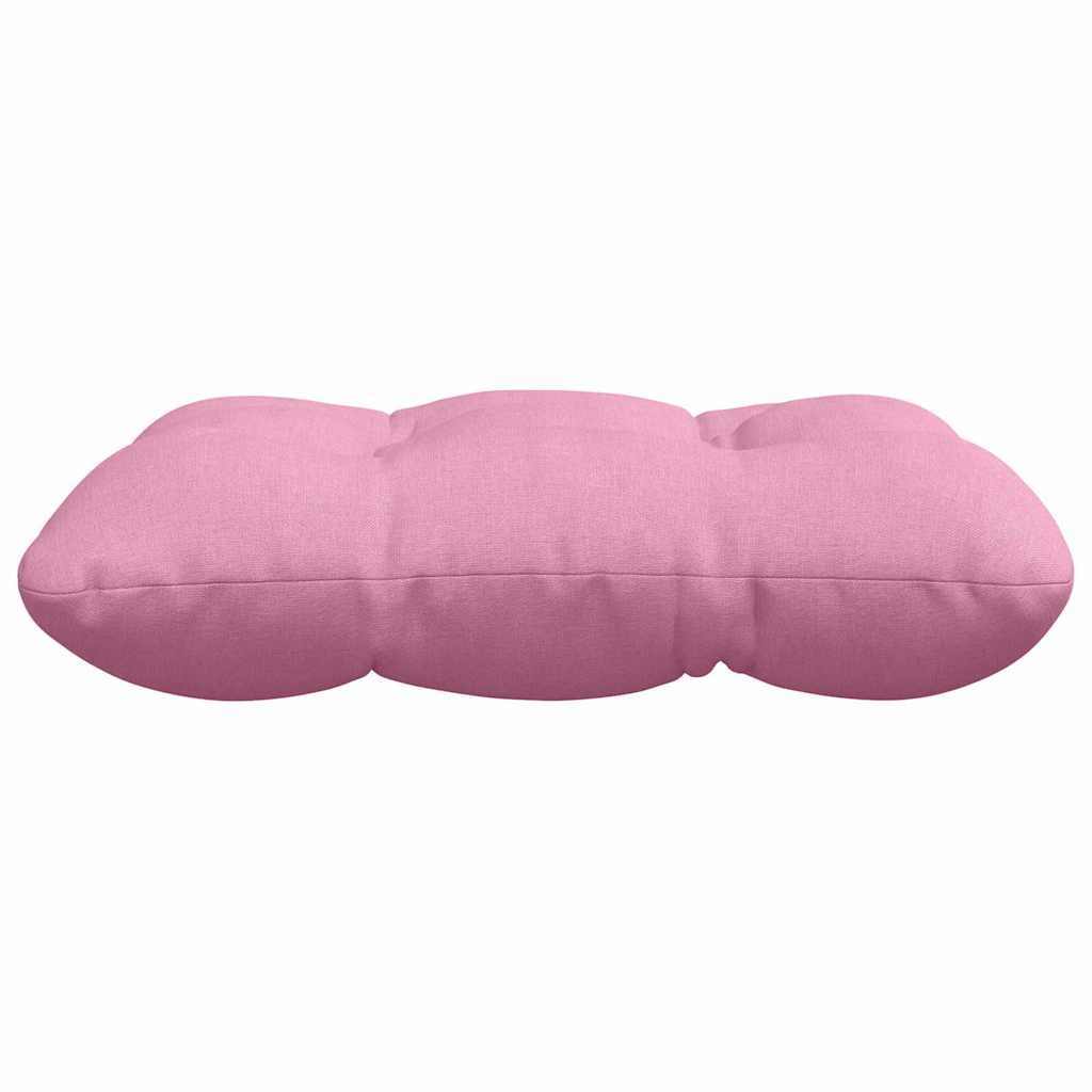 vidaXL Poduszki na siedziska 4 pcs Różowy 40 x 40 x 12 cm tkanina