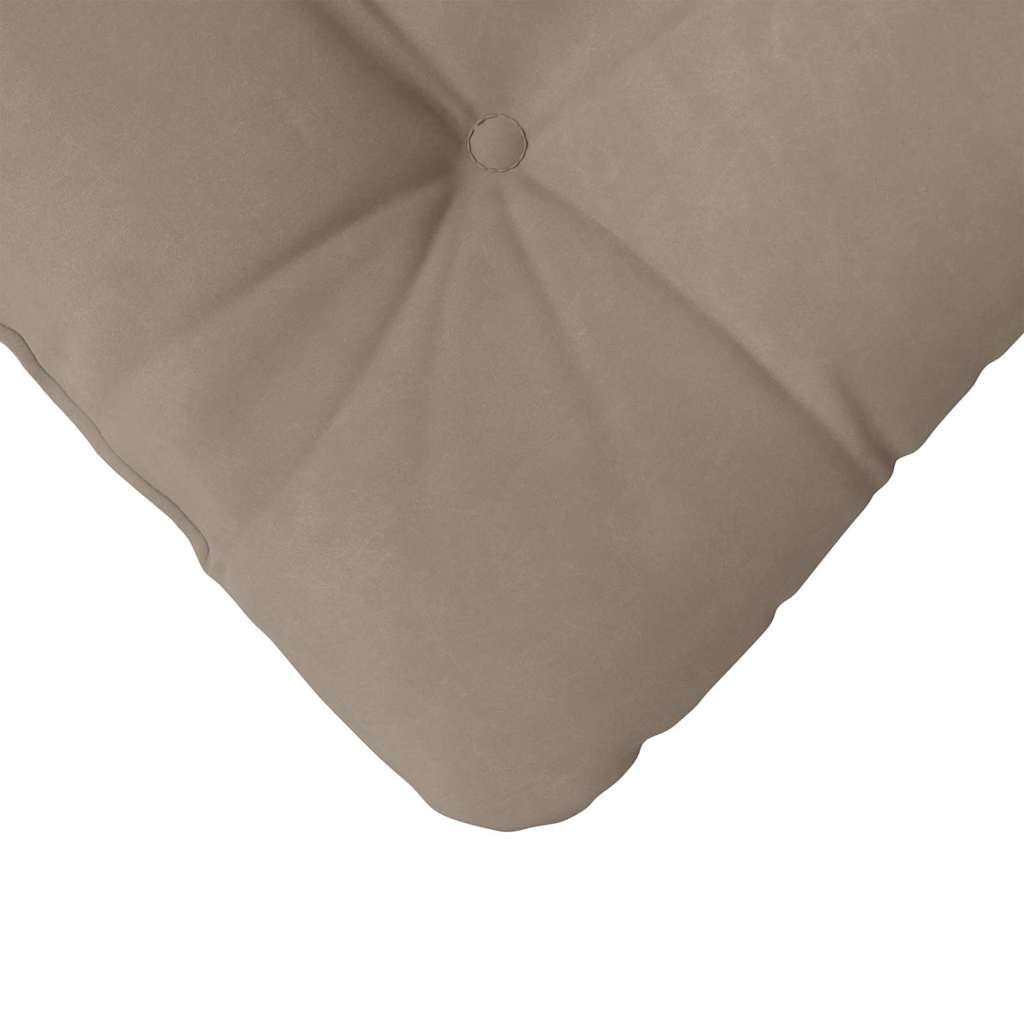 vidaXL Poduszki na siedziska 4 pcs Ciemnoszary 40 x 40 cm