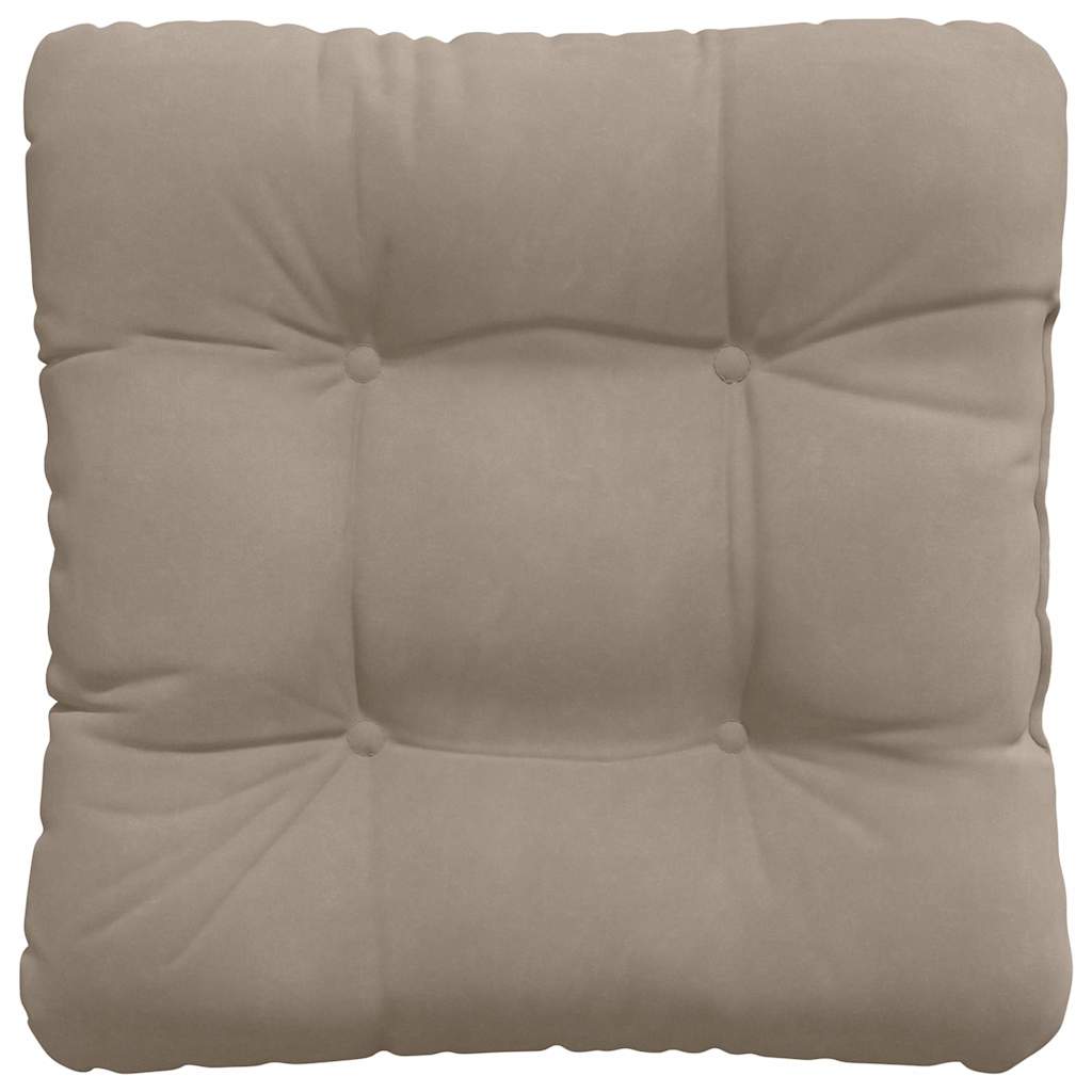 vidaXL Poduszki na siedziska 4 pcs Ciemnoszary 40 x 40 cm