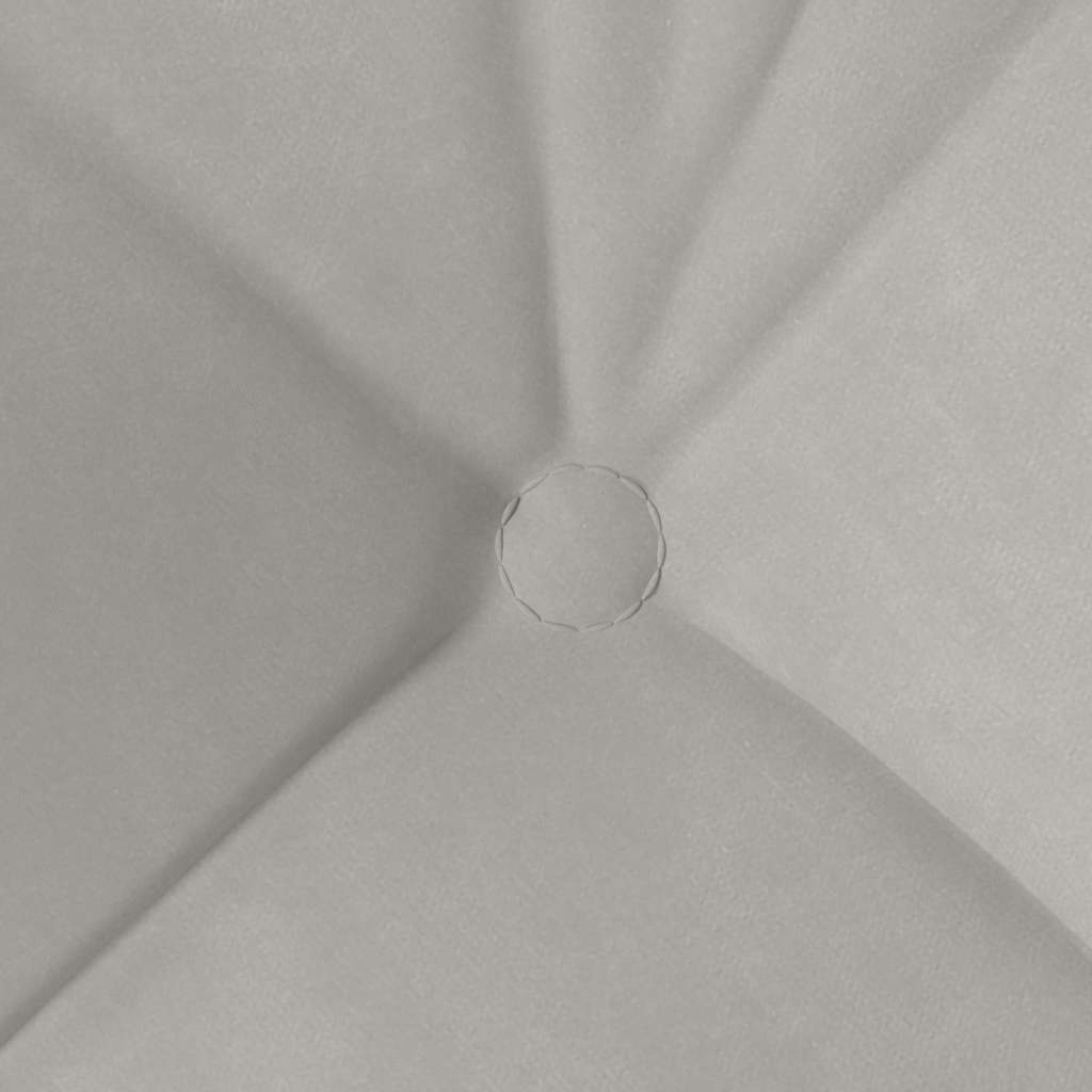 vidaXL Poduszki na siedziska 4 pcs Jasnoszary 40 x 40 cm