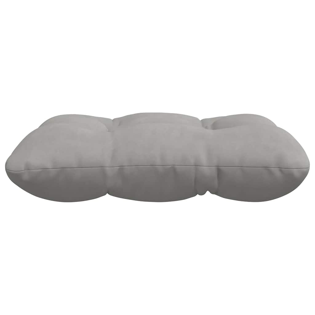 vidaXL Poduszki na siedziska 4 pcs Jasnoszary 40 x 40 cm