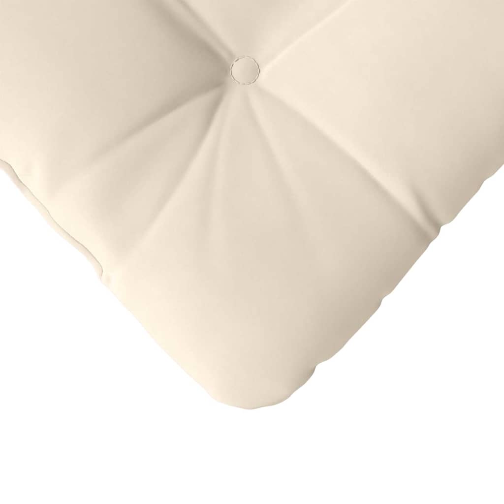 vidaXL Poduszki na siedziska 4 pcs Beżowy 40 x 40 cm