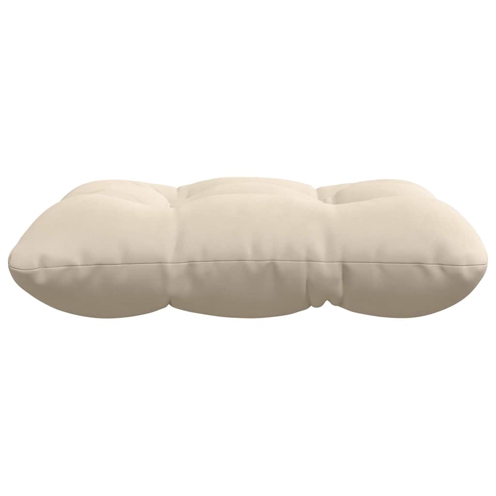 vidaXL Poduszki na siedziska 4 pcs Beżowy 40 x 40 cm