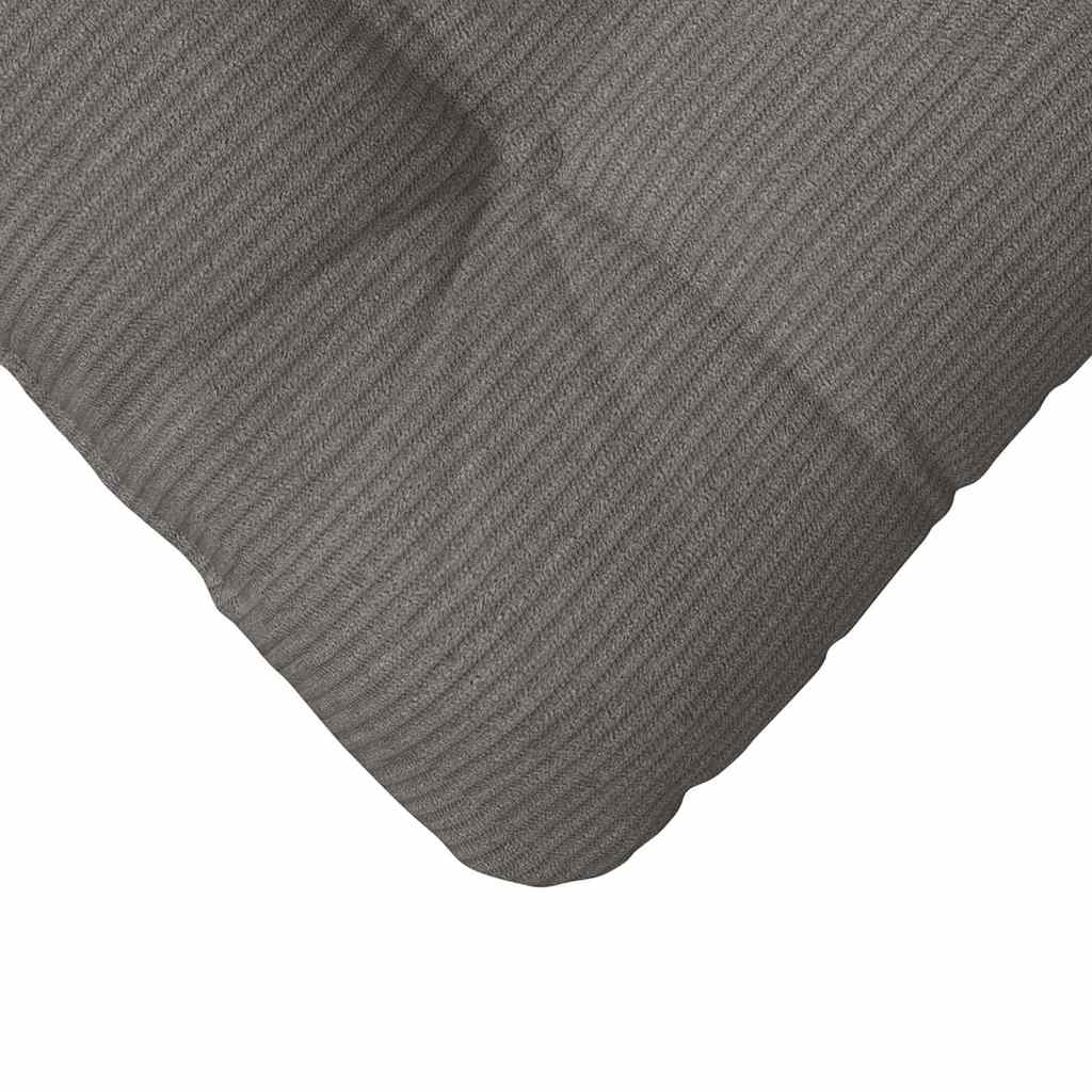 vidaXL Poduszki na siedziska 4 pcs Jasnoszary 40 x 40 cm