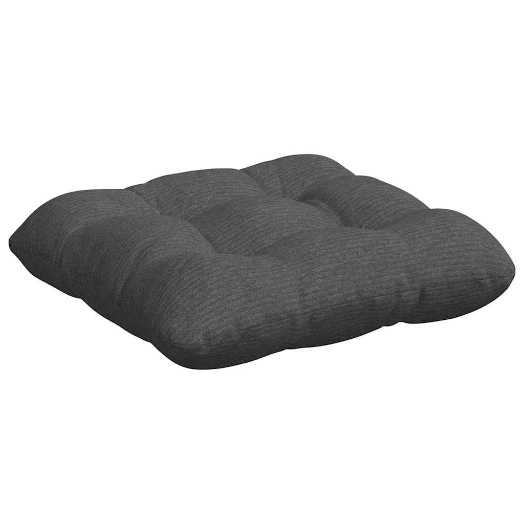 vidaXL Poduszki na siedziska 4 pcs Ciemnoszary 40 x 40 cm