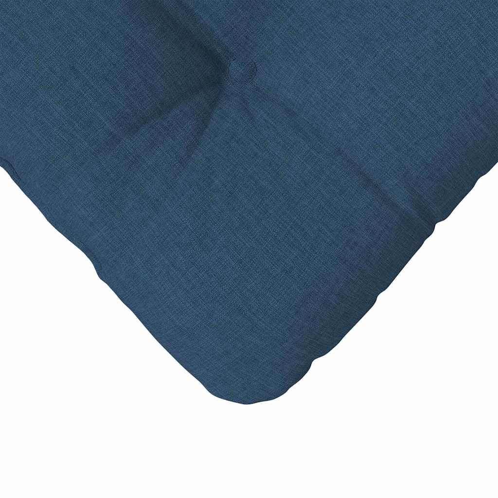 vidaXL Poduszki na siedziska 4 pcs Niebieski 45 x 45 x 12 cm tkanina