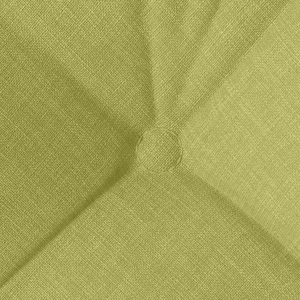 vidaXL Poduszki na siedziska 4 pcs Jasnozielony 45 x 45 x 12 cm