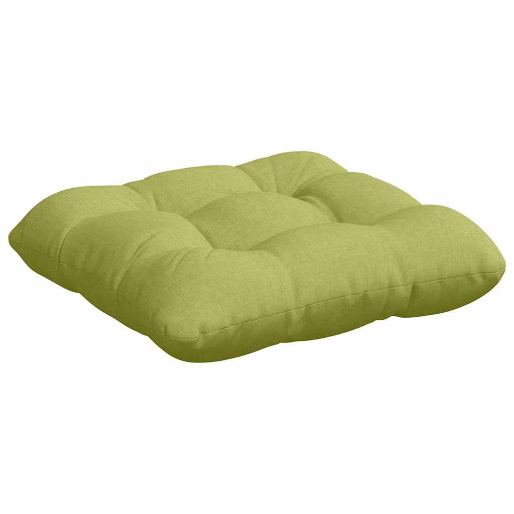 vidaXL Poduszki na siedziska 4 pcs Jasnozielony 45 x 45 x 12 cm