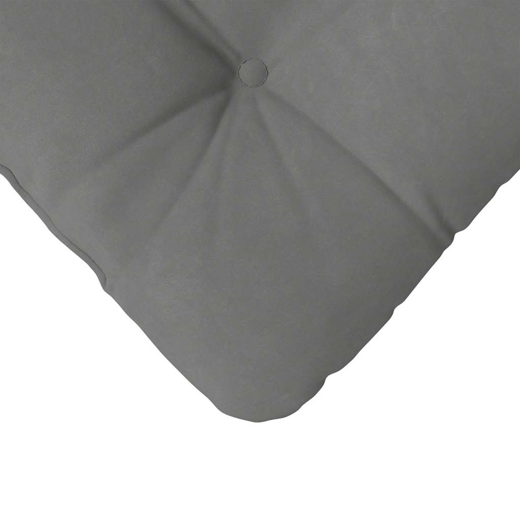 vidaXL Poduszki na siedziska 4 pcs Ciemnoszary 45 x 45 cm
