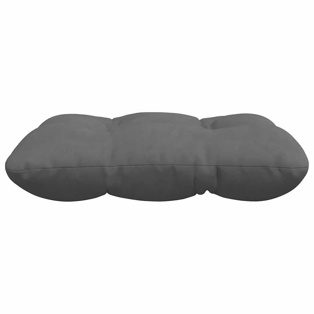 vidaXL Poduszki na siedziska 4 pcs Ciemnoszary 45 x 45 cm