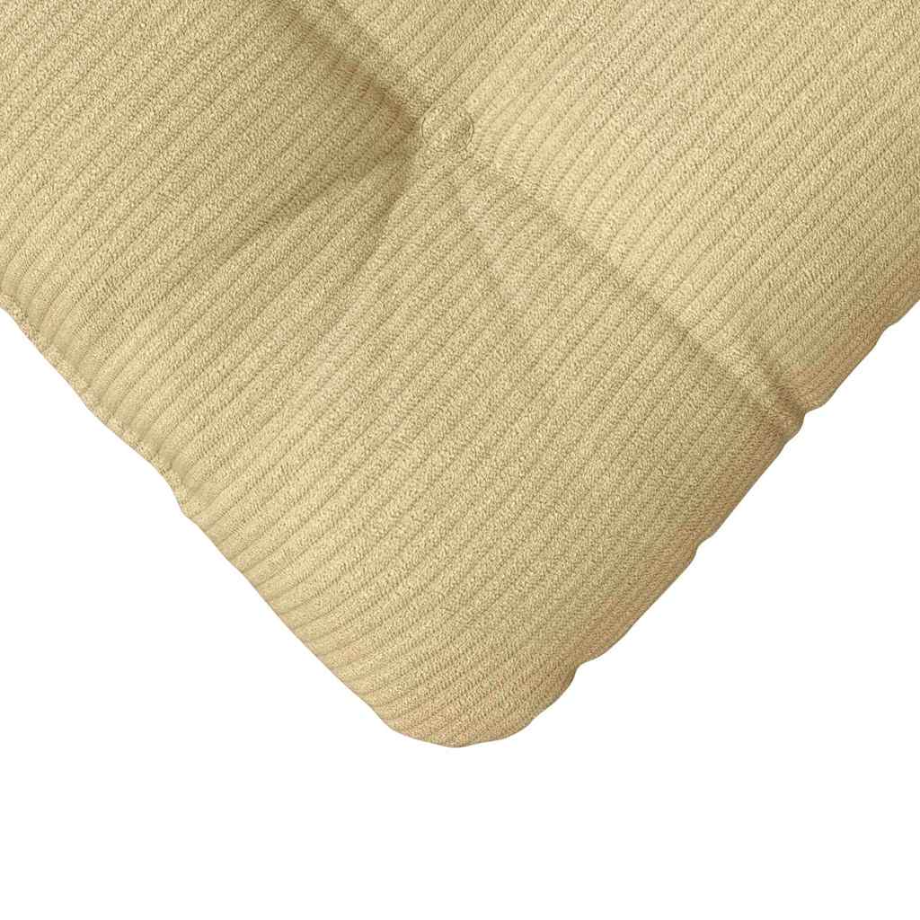 vidaXL Poduszki na siedziska 4 pcs Szary zielony 45 x 45 cm