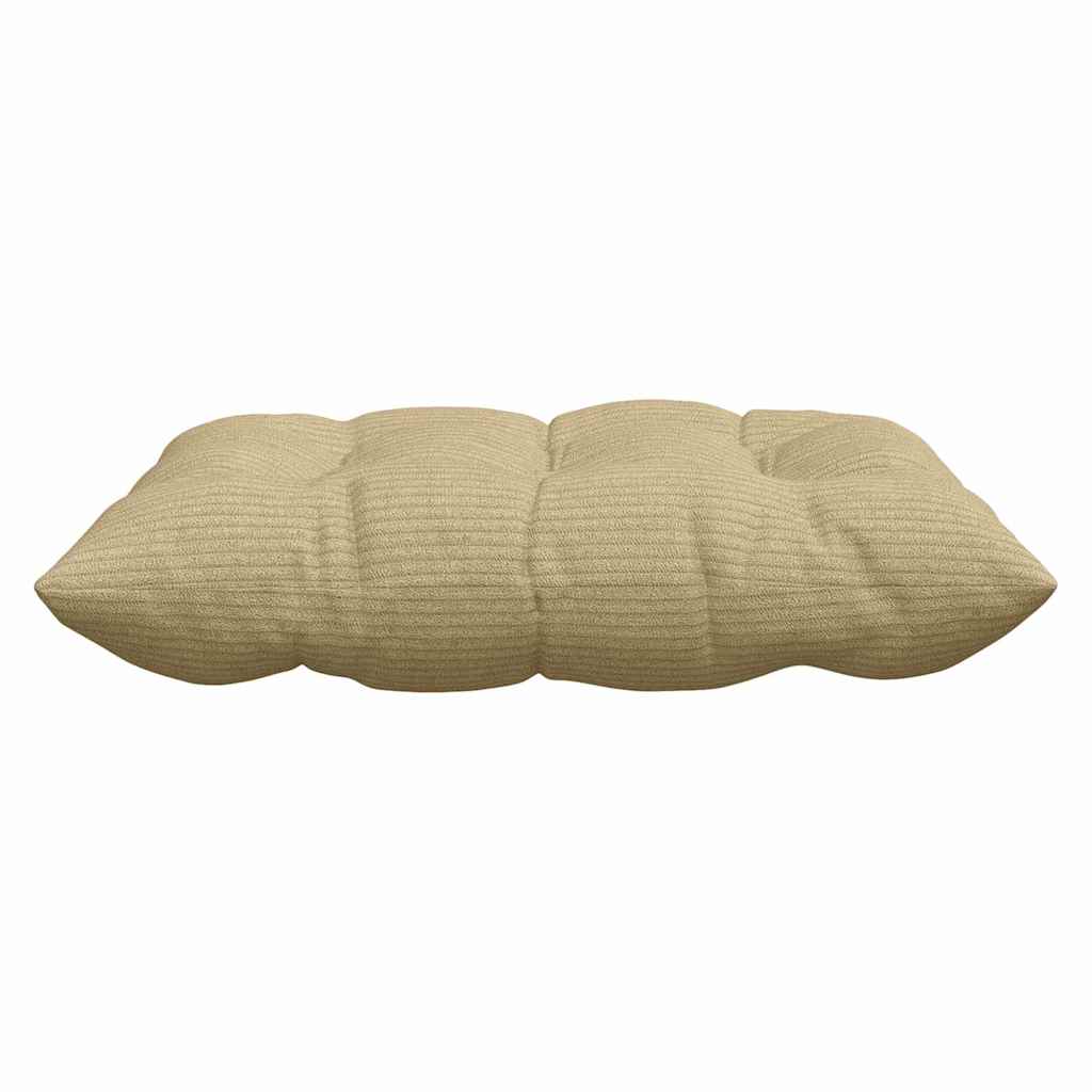 vidaXL Poduszki na siedziska 4 pcs Szary zielony 40 x 40 x 6 cm