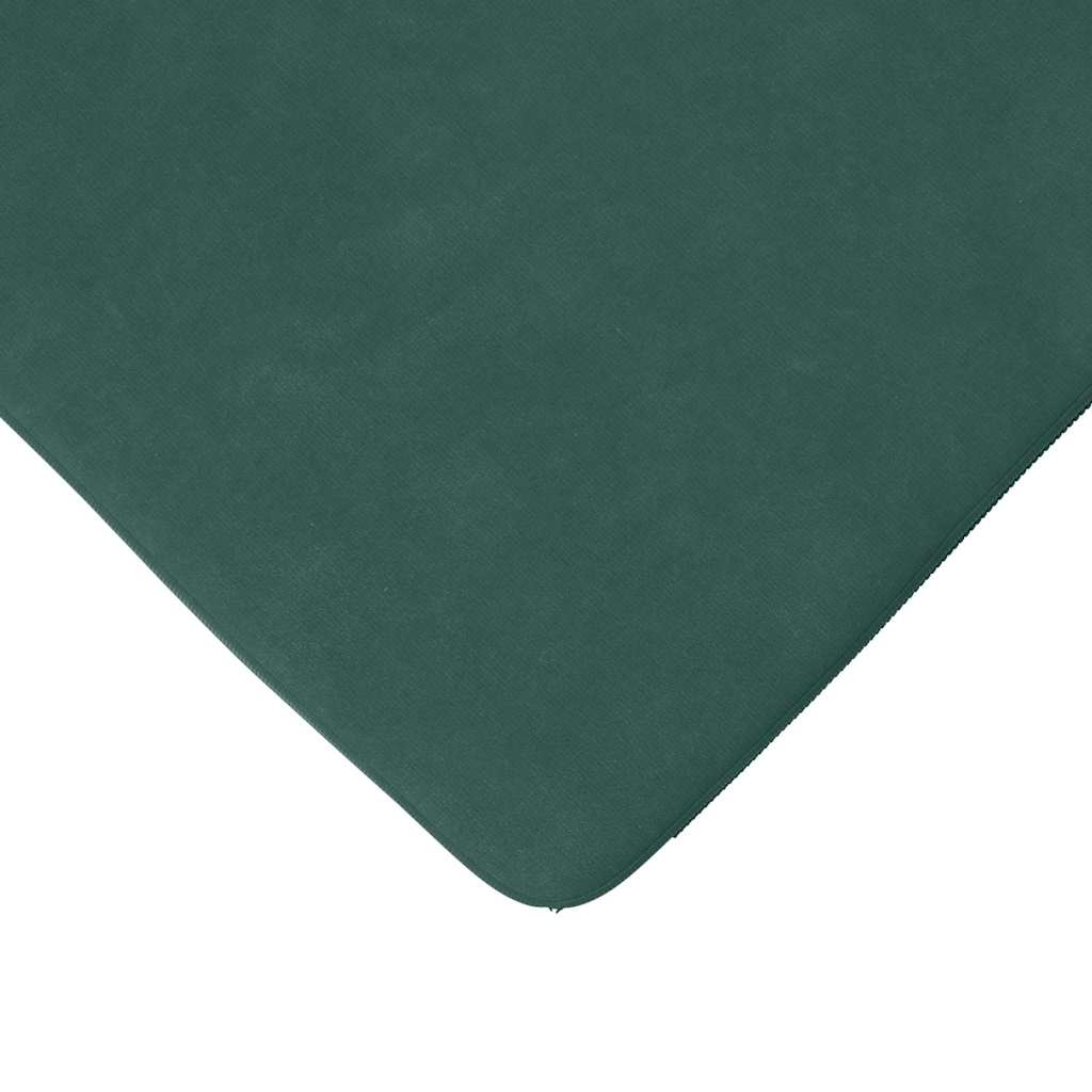 vidaXL Poduszki na siedziska 4 pcs Ciemna zieleń 40 x 40 x 3 cm