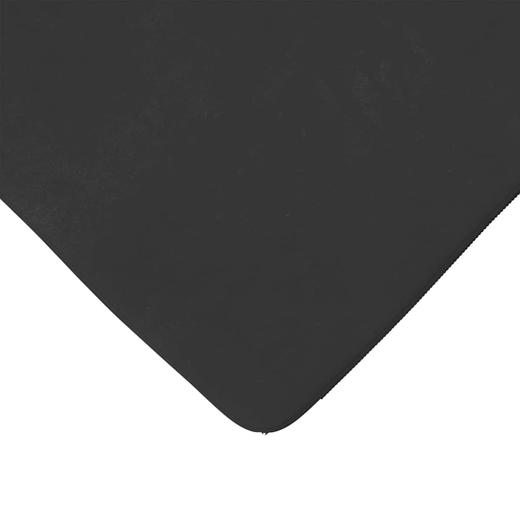 vidaXL Poduszki na siedziska 4 pcs Czarny 40 x 40 x 3 cm