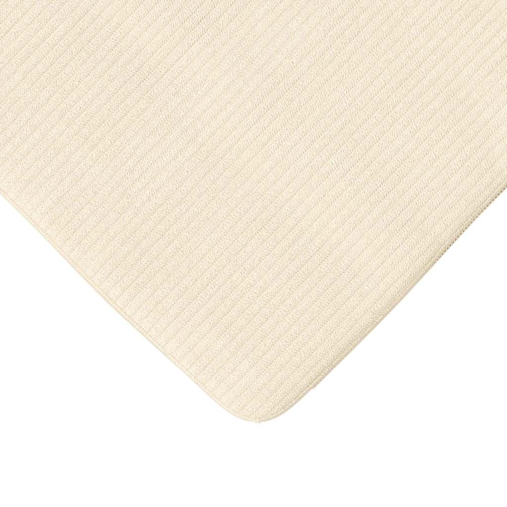 vidaXL Poduszki na siedziska 4 pcs Kremowy 40 x 40 x 3 cm