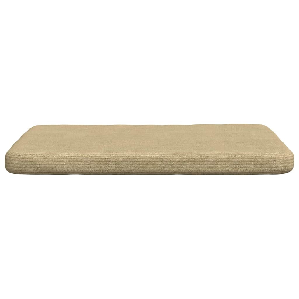 vidaXL Poduszki na siedziska 4 pcs Szary zielony 40 x 40 x 3 cm