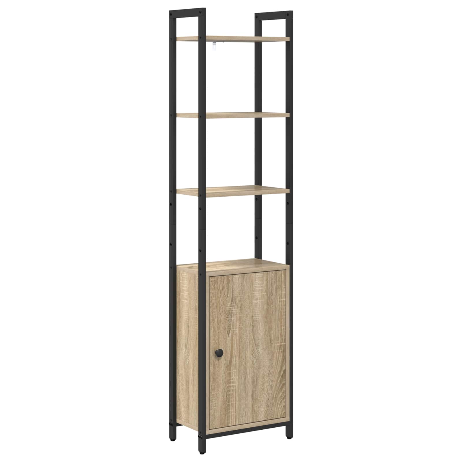 vidaXL Szafka na książki Dąb Sonoma 40 x 24 x 161 cm