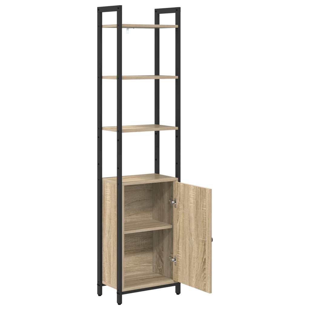 vidaXL Szafka na książki Dąb Sonoma 40 x 24 x 161 cm