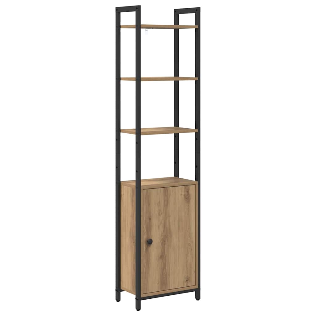 vidaXL Szafka na książki Dąb rzemieślniczy 40 x 24 x 161 cm