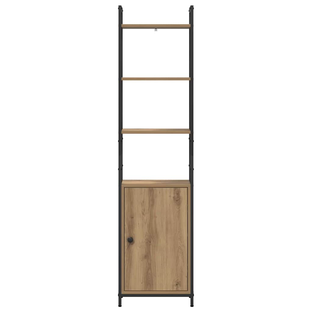 vidaXL Szafka na książki Dąb rzemieślniczy 40 x 24 x 161 cm