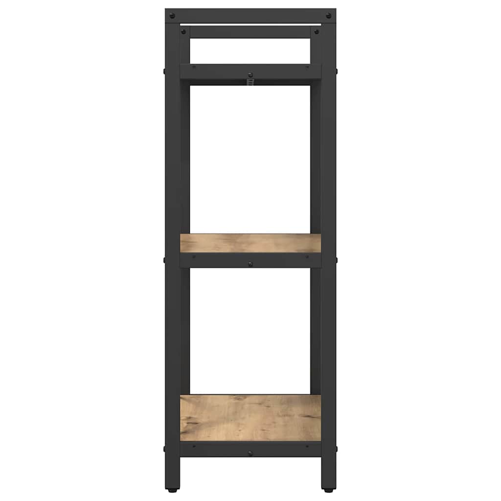 vidaXL Półka na książki 3 poziomy 56 x 34 x 96 cm Drewno inżynieryjne