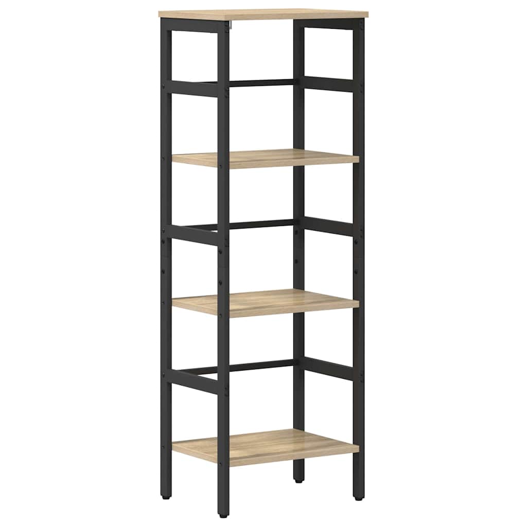 vidaXL Półka na książki Dąb Sonoma 40 x 29,5 x 115 cm
