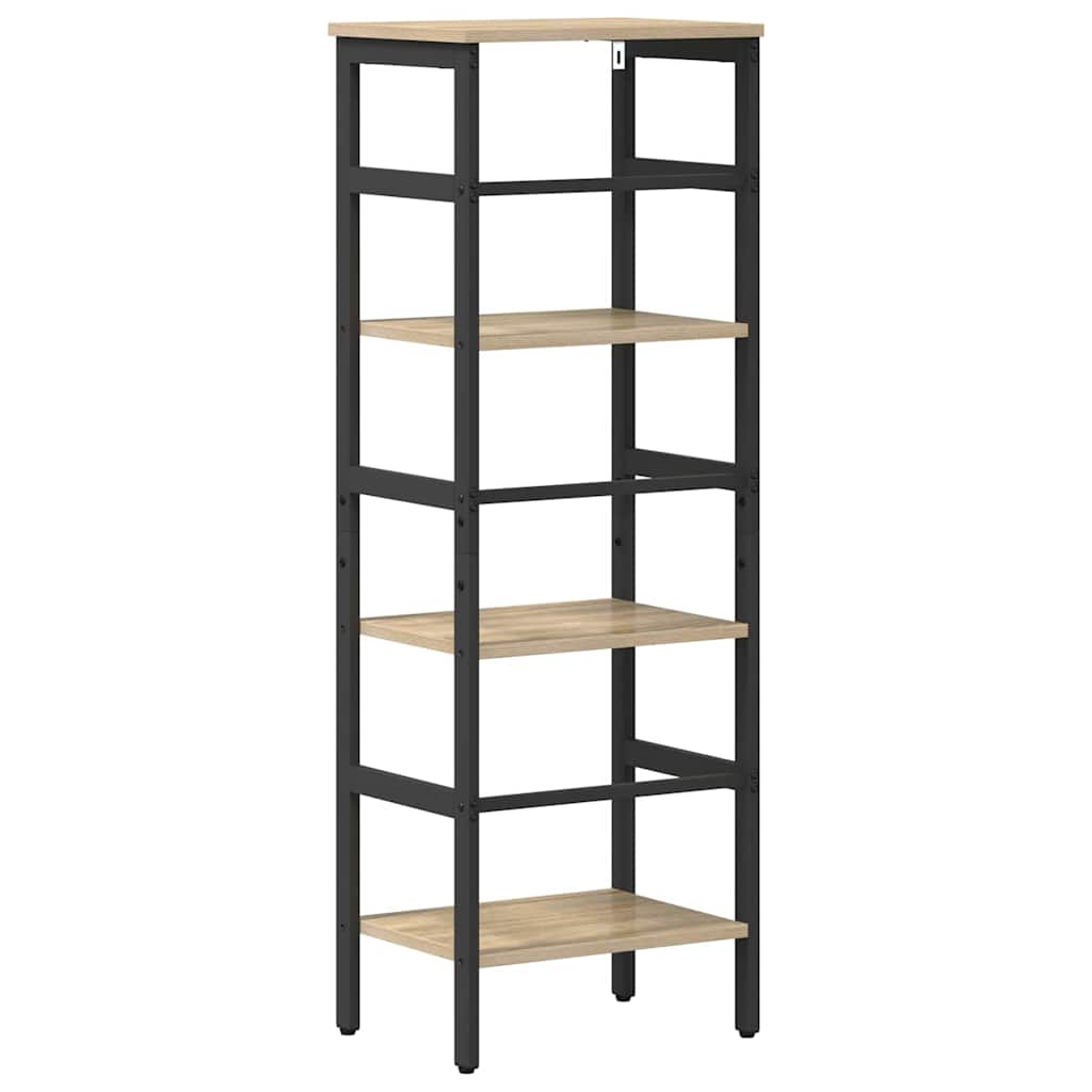 vidaXL Półka na książki Dąb Sonoma 40 x 29,5 x 115 cm